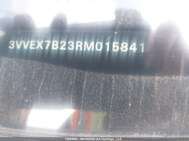 Aukcja sprzedaży 2024 Volkswagen Taos Comfortline, vin: 3VVEX7B23RM015841, numer aukcji: 12664693