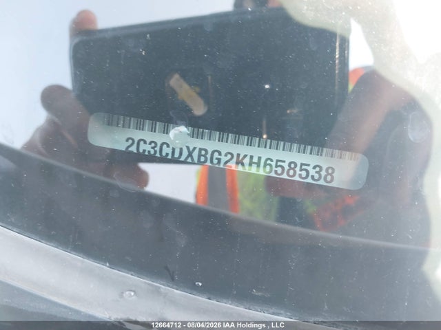 Auction sale of the 2019 Dodge Charger Sxt, vin: 2C3CDXBG2KH658538, lot number: 12664712