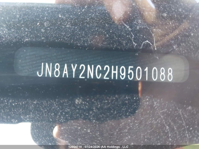 Aukcja sprzedaży 2017 Nissan Armada Sv/sl/platinum, vin: JN8AY2NC2H9501088, numer aukcji: 12664718