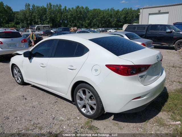 2016 Mazda Mazda3 G/gx მანქანა იყიდება აუქციონზე, vin: 3MZBM1U72GM241198, აუქციონის ნომერი: 12664739