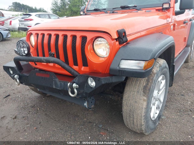 12664740 :رقم المزاد ، 1C4HJXDG7KW667194 vin ، 2019 Jeep Wrangler Unlimited Sport مزاد بيع