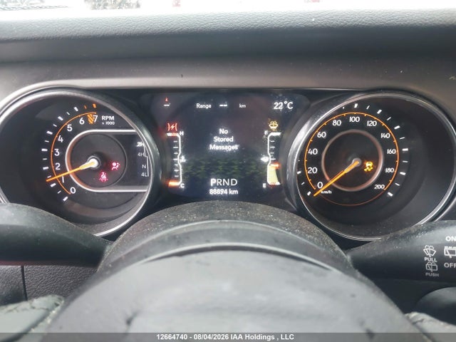 12664740 :رقم المزاد ، 1C4HJXDG7KW667194 vin ، 2019 Jeep Wrangler Unlimited Sport مزاد بيع