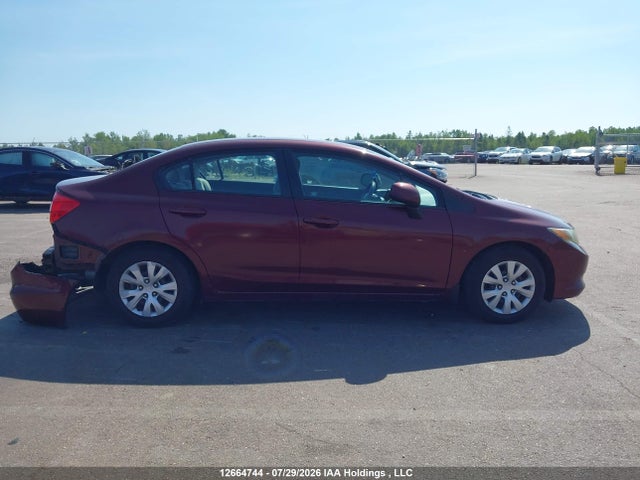 Продаж на аукціоні авто 2012 Honda Civic Lx, vin: 2HGFB2F45CH063221, номер лоту: 12664744