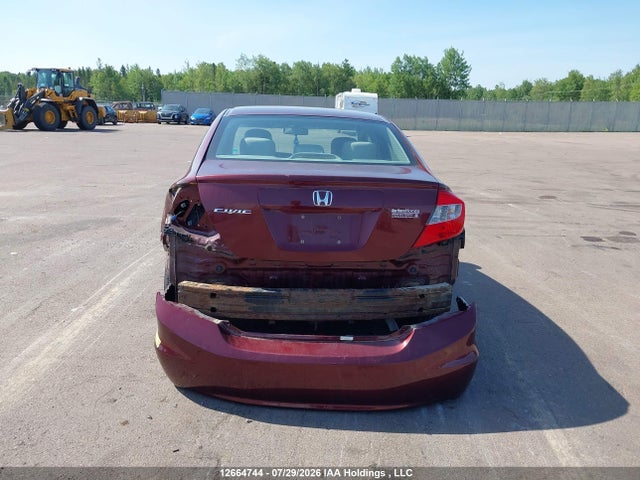 Продаж на аукціоні авто 2012 Honda Civic Lx, vin: 2HGFB2F45CH063221, номер лоту: 12664744