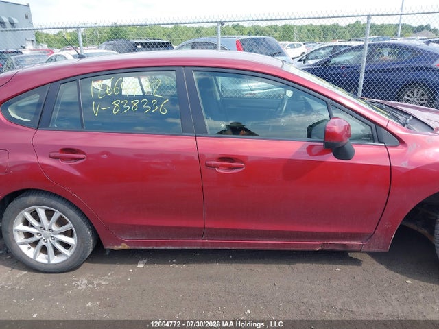 Aukcja sprzedaży 2013 Subaru Impreza Premium, vin: JF1GPAC66DH838336, numer aukcji: 12664772
