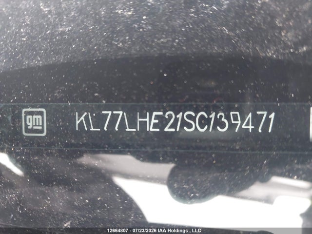 Продаж на аукціоні авто 2025 Chevrolet Trax 1lt, vin: KL77LHE21SC139471, номер лоту: 12664807
