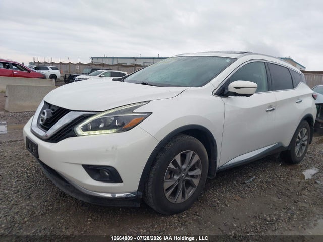 12664809 :رقم المزاد ، 5N1AZ2MH8JN156910 vin ، 2018 Nissan Murano Midnight Edition/platinum/sl/sv مزاد بيع