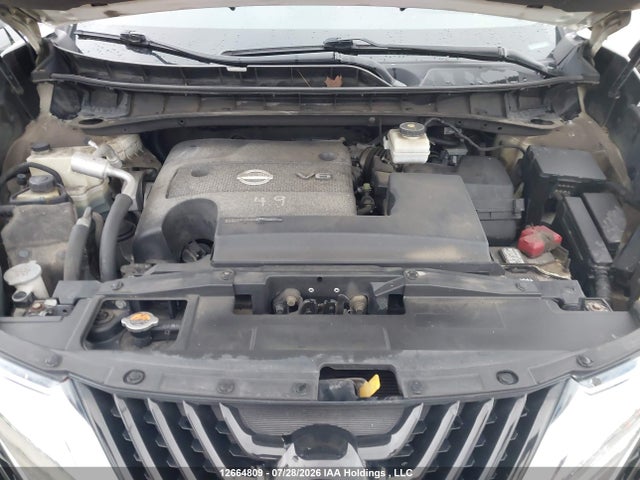 12664809 :رقم المزاد ، 5N1AZ2MH8JN156910 vin ، 2018 Nissan Murano Midnight Edition/platinum/sl/sv مزاد بيع