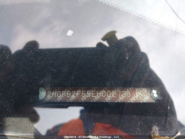 12664814 :رقم المزاد ، 2HGFB2F55EH002723 vin ، 2014 Honda Civic مزاد بيع