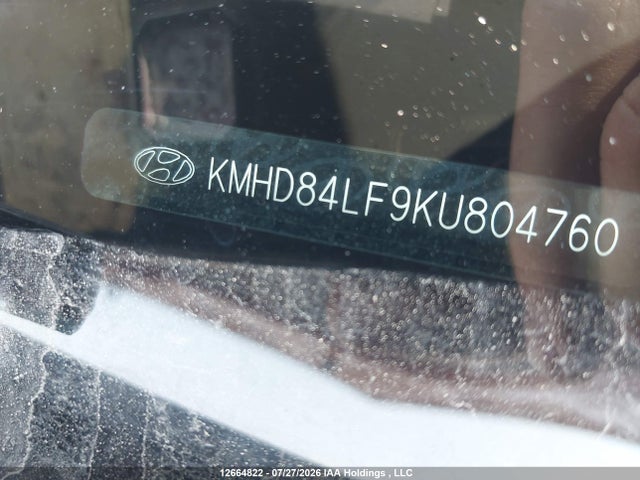 KMHD84LF9KU804760 Hyundai Elantra