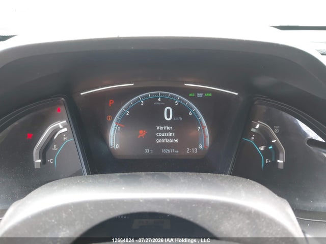 Aukcja sprzedaży 2019 Honda Civic, vin: 2HGFC2F57KH007558, numer aukcji: 12664824