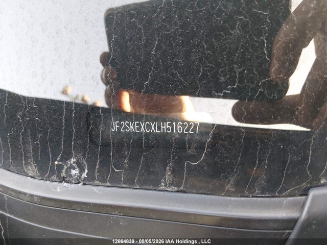 Продаж на аукціоні авто 2020 Subaru Forester, vin: JF2SKEXCXLH516227, номер лоту: 12664839