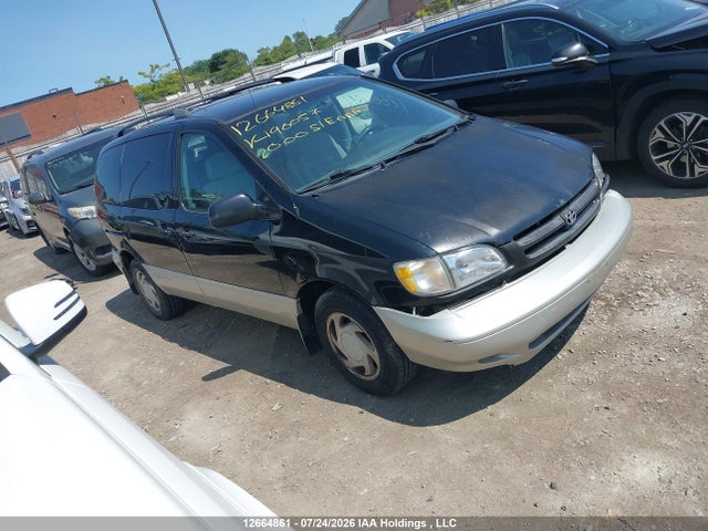 12664861 :رقم المزاد ، 4T3ZF13CXYU190057 vin ، 2000 Toyota Sienna Le/xle مزاد بيع