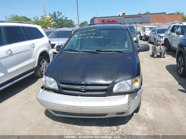 12664861 :رقم المزاد ، 4T3ZF13CXYU190057 vin ، 2000 Toyota Sienna Le/xle مزاد بيع