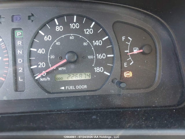 12664861 :رقم المزاد ، 4T3ZF13CXYU190057 vin ، 2000 Toyota Sienna Le/xle مزاد بيع