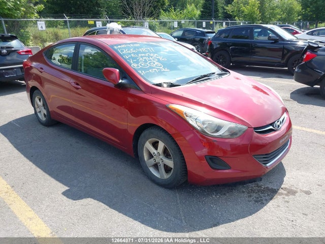 Auction sale of the 2013 Hyundai Elantra Limited, vin: 5NPDH4AE3DH394596, lot number: 12664871