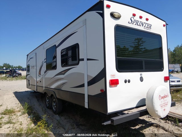 12664877 :رقم المزاد ، 4YDT27720C1532349 vin ، 2012 Trailer Grand River مزاد بيع