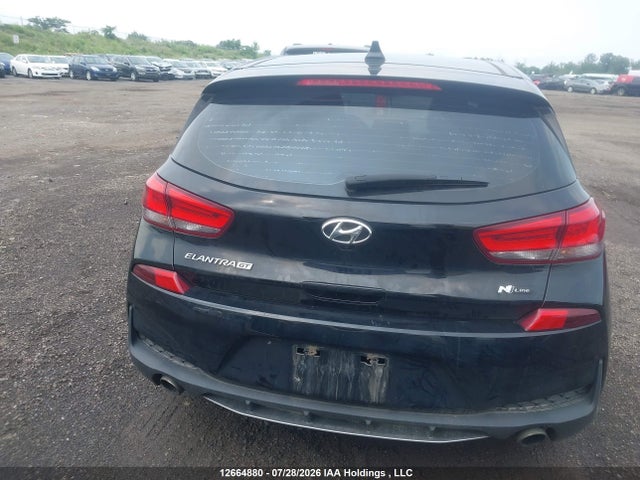 2020 Hyundai Elantra Gt N Line Dct მანქანა იყიდება აუქციონზე, vin: KMHH55LC2LU123699, აუქციონის ნომერი: 12664880