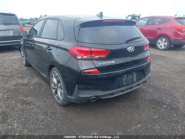 2020 Hyundai Elantra Gt N Line Dct მანქანა იყიდება აუქციონზე, vin: KMHH55LC2LU123699, აუქციონის ნომერი: 12664880