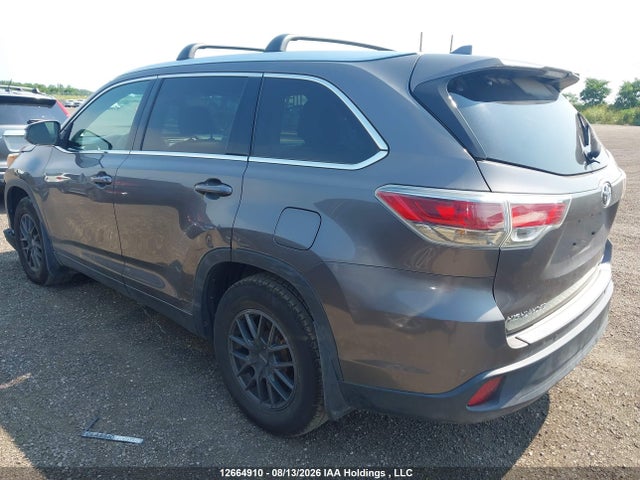 Aukcja sprzedaży 2015 Toyota Highlander Limited/ltd Platinum, vin: 5TDDKRFH1FS101812, numer aukcji: 12664910