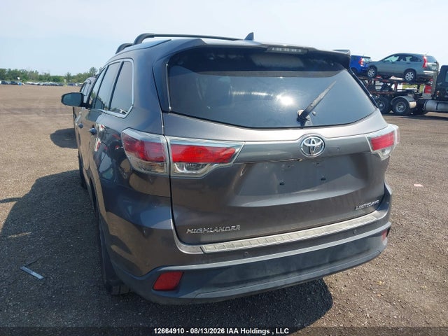Aukcja sprzedaży 2015 Toyota Highlander Limited/ltd Platinum, vin: 5TDDKRFH1FS101812, numer aukcji: 12664910