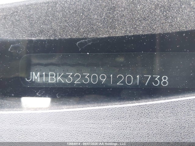12664914 :رقم المزاد ، JM1BK323091201738 vin ، 2009 Mazda Mazda3 Gt مزاد بيع