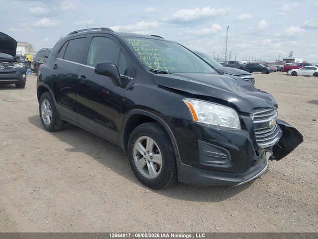 12664917 :رقم المزاد ، 3GNCJPSB6GL215825 vin ، 2016 Chevrolet Trax 1lt مزاد بيع