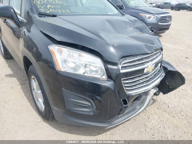 12664917 :رقم المزاد ، 3GNCJPSB6GL215825 vin ، 2016 Chevrolet Trax 1lt مزاد بيع