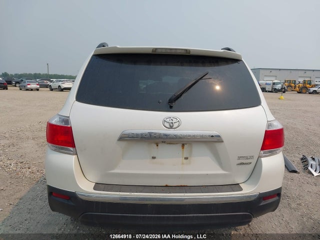 12664918 :رقم المزاد ، 5TDBK3EH8CS148126 vin ، 2012 Toyota Highlander V6 مزاد بيع