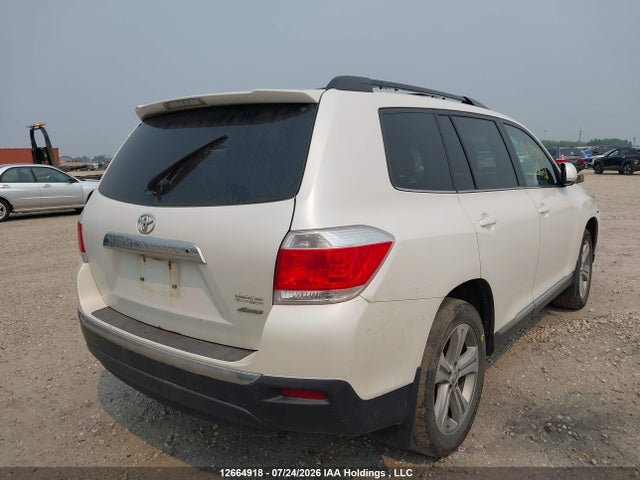 12664918 :رقم المزاد ، 5TDBK3EH8CS148126 vin ، 2012 Toyota Highlander V6 مزاد بيع