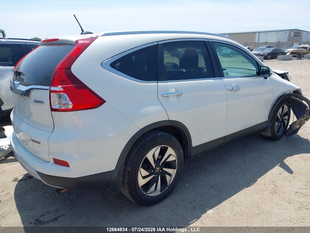 12664934 :رقم المزاد ، 5J6RM4H97FL807221 vin ، 2015 Honda Cr-v Touring مزاد بيع
