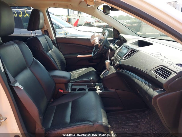 Продажа на аукционе авто 2015 Honda Cr-v Touring, vin: 5J6RM4H97FL807221, номер лота: 12664934
