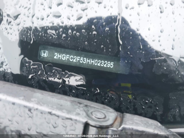 12664943 :رقم المزاد ، 2HGFC2F53HH023295 vin ، 2017 Honda Civic Lx مزاد بيع