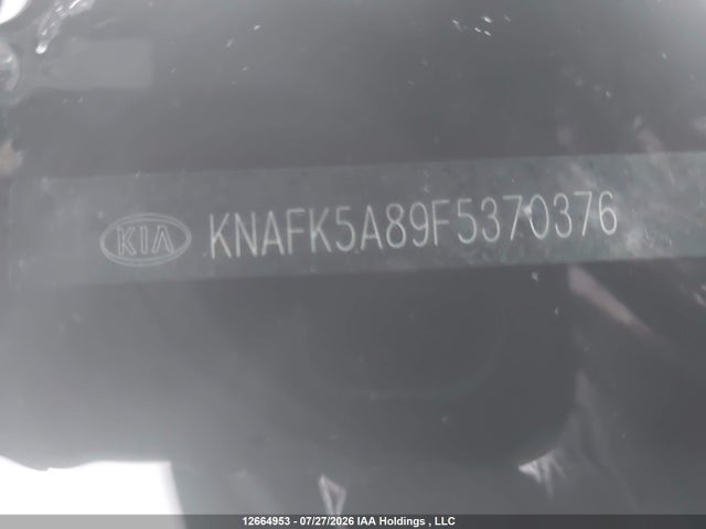 KIA FORTE LX 2015 KNAFK5A89F5370376 Image 9