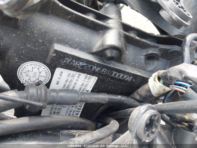 Продажа на аукционе авто 2008 Yamaha Mt-01, vin: JYARP20N68A000094, номер лота: 12664962