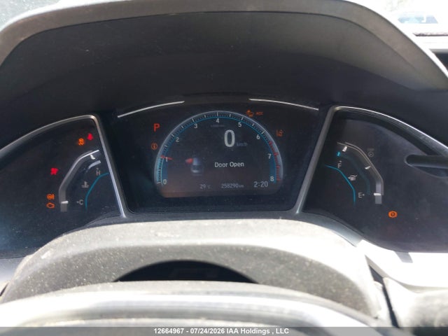 12664967 :رقم المزاد ، 2HGFC1F96LH105740 vin ، 2020 Honda Civic Touring مزاد بيع