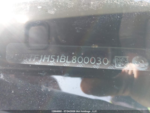 12664980 :رقم المزاد ، 5J6TF1H51BL800030 vin ، 2011 Honda Accord Crosstour Exl مزاد بيع