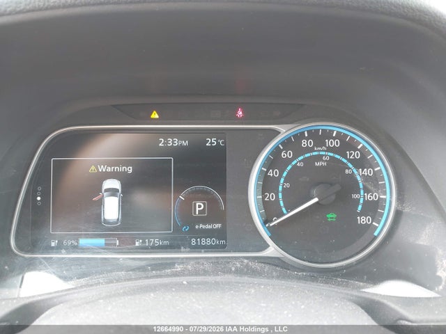 1N4AZ1CP4KC300785 Nissan Leaf S/sl/sv