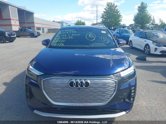 Продажа на аукционе авто 2024 Audi Q4 E-tron, vin: WA1GUAFZXRP036095, номер лота: 12664998