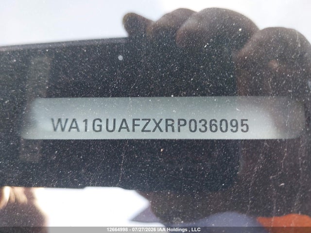 Продажа на аукционе авто 2024 Audi Q4 E-tron, vin: WA1GUAFZXRP036095, номер лота: 12664998