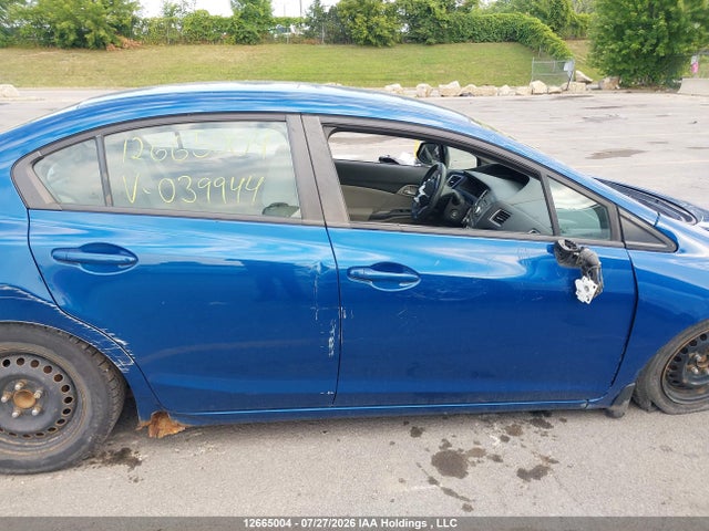 12665004 :رقم المزاد ، 2HGFB2F40DH039944 vin ، 2013 Honda Civic Lx مزاد بيع