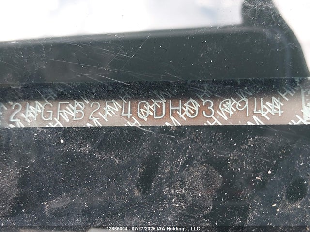 12665004 :رقم المزاد ، 2HGFB2F40DH039944 vin ، 2013 Honda Civic Lx مزاد بيع