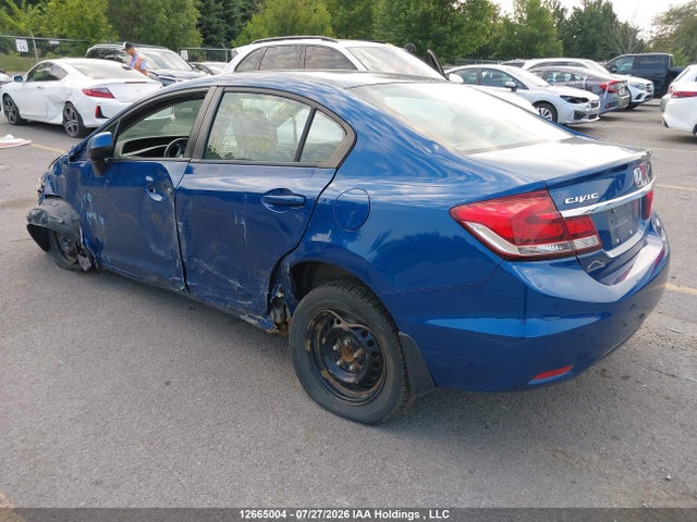 12665004 :رقم المزاد ، 2HGFB2F40DH039944 vin ، 2013 Honda Civic Lx مزاد بيع