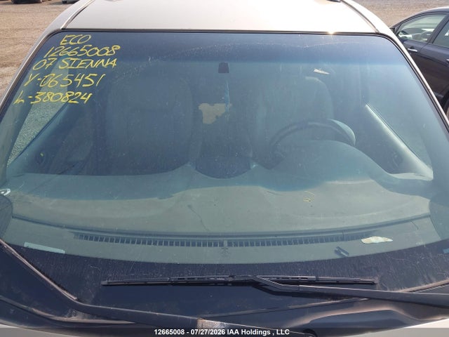 Продажа на аукционе авто 2007 Toyota Sienna Ce 7 Passenger/ce 8 Passenger/le 7 Passenger/le 8 Passenger, vin: 5TDZK23C17S065451, номер лота: 12665008