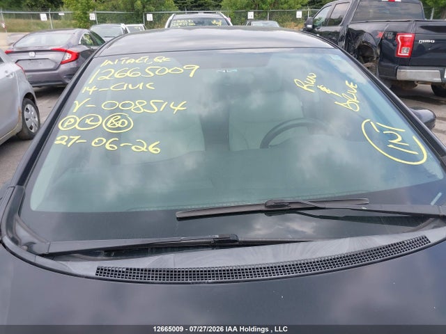 12665009 :رقم المزاد ، 2HGFB2F45EH008514 vin ، 2014 Honda Civic مزاد بيع