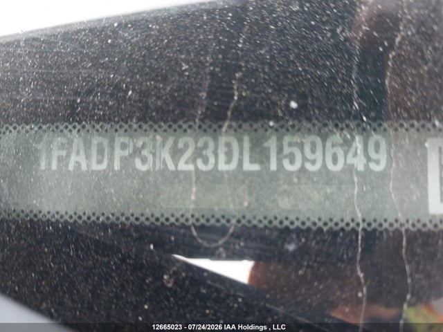 12665023 :رقم المزاد ، 1FADP3K23DL159649 vin ، 2013 Ford Focus Se مزاد بيع