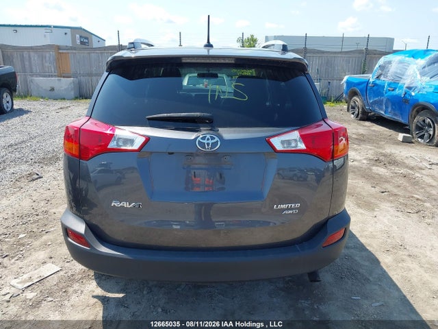 12665035 :رقم المزاد ، 2T3DFREV6FW390437 vin ، 2015 Toyota Rav4 Limited مزاد بيع