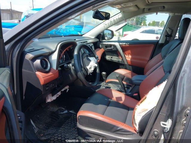 12665035 :رقم المزاد ، 2T3DFREV6FW390437 vin ، 2015 Toyota Rav4 Limited مزاد بيع