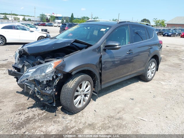 12665035 :رقم المزاد ، 2T3DFREV6FW390437 vin ، 2015 Toyota Rav4 Limited مزاد بيع