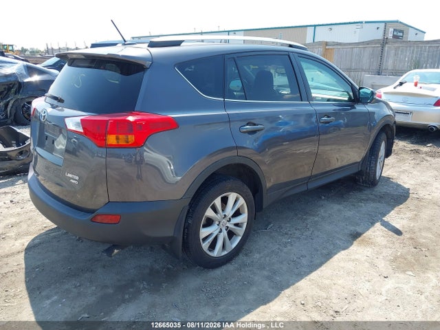 12665035 :رقم المزاد ، 2T3DFREV6FW390437 vin ، 2015 Toyota Rav4 Limited مزاد بيع